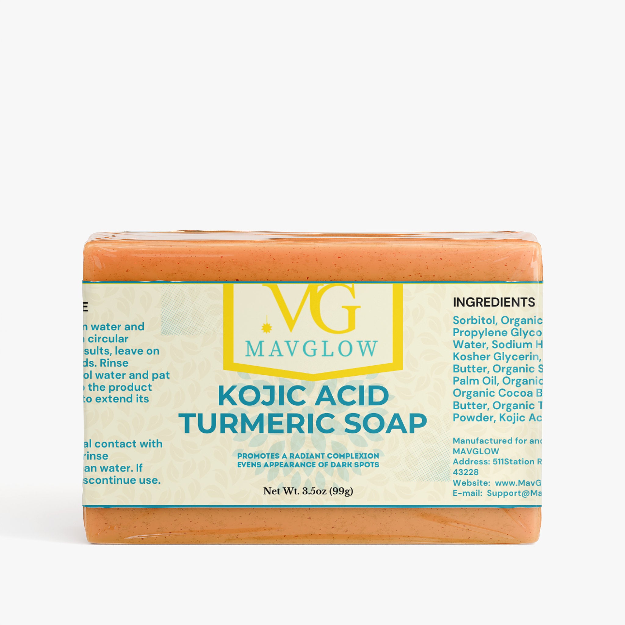 Kojic Acid & Turmeric Soap