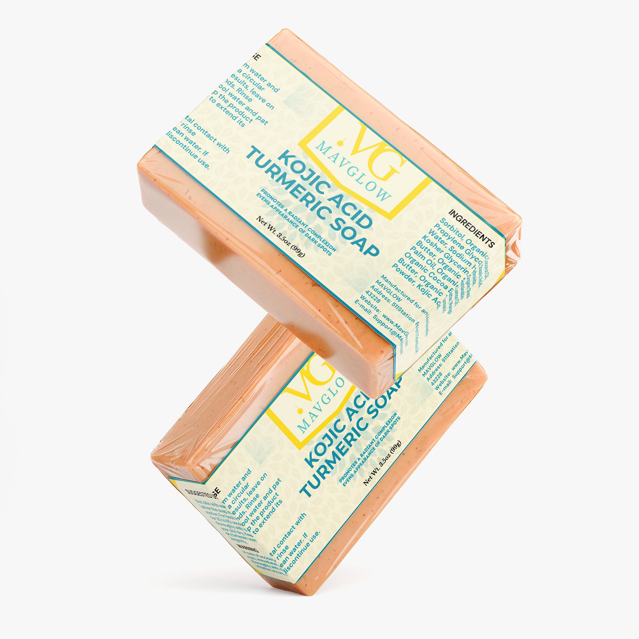 Kojic Acid & Turmeric Soap
